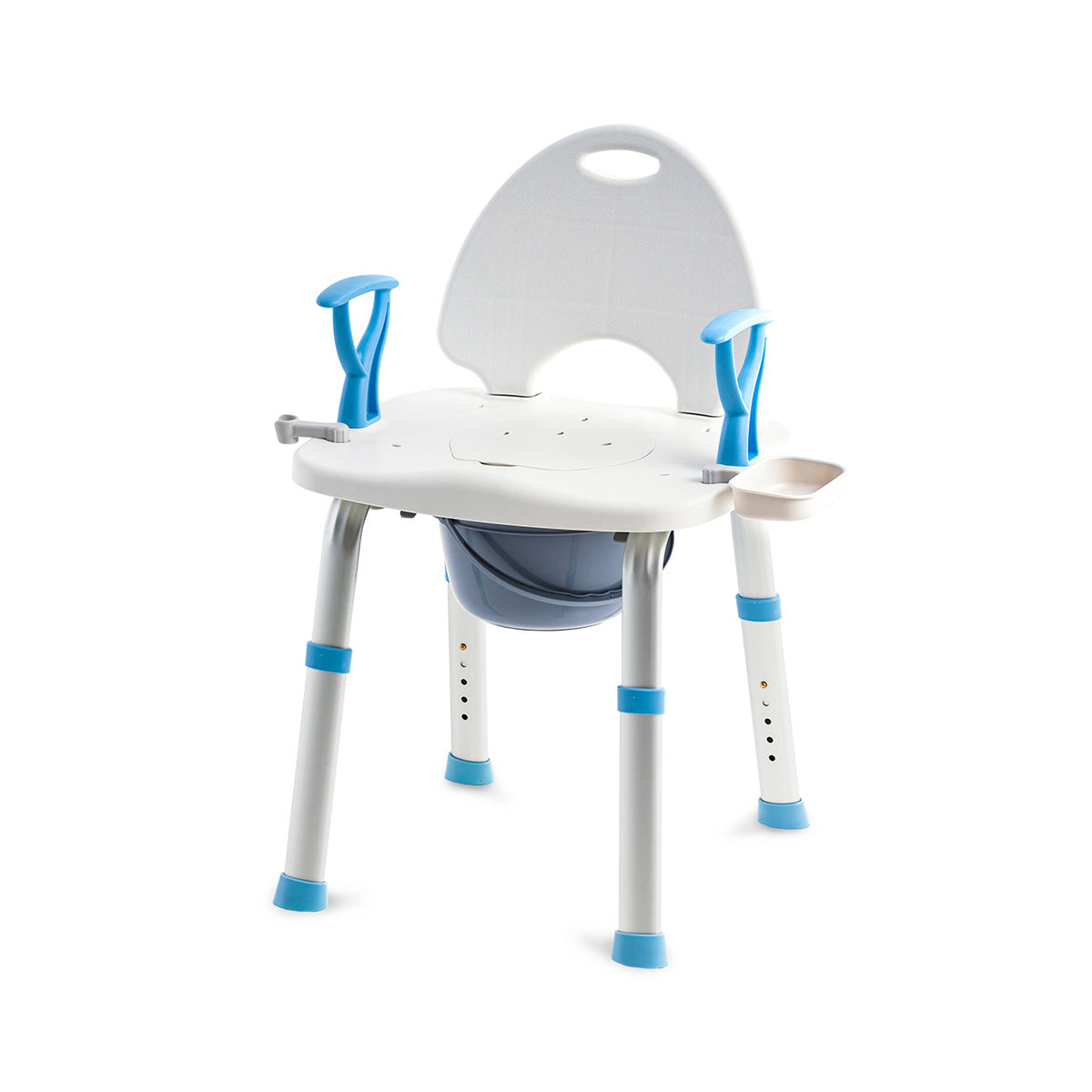 Bion Toilet Commode Chairs with Wheels Detachable Armrests Bion SG