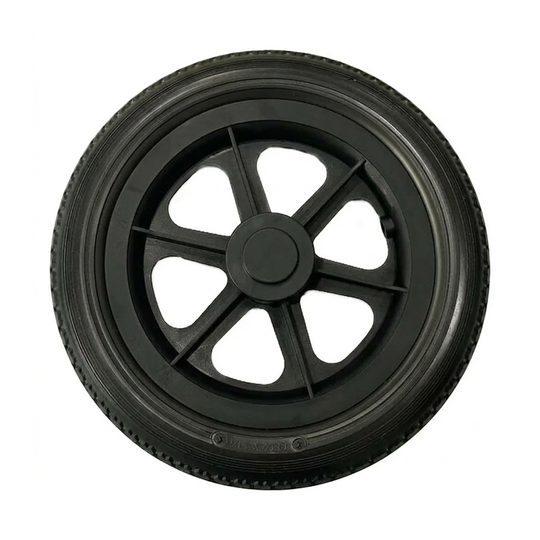 WC Parts: Rear Wheel w Mag Rim, for Pushchair, 12" B