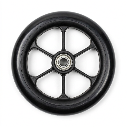 WC Parts: Front wheel with Rim, 6"B