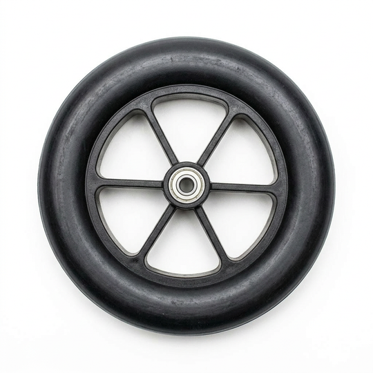 WC Parts: Front Wheel with Rim, 8"