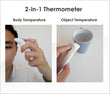 2-in 1 Thermometer - Body and Object Temperature