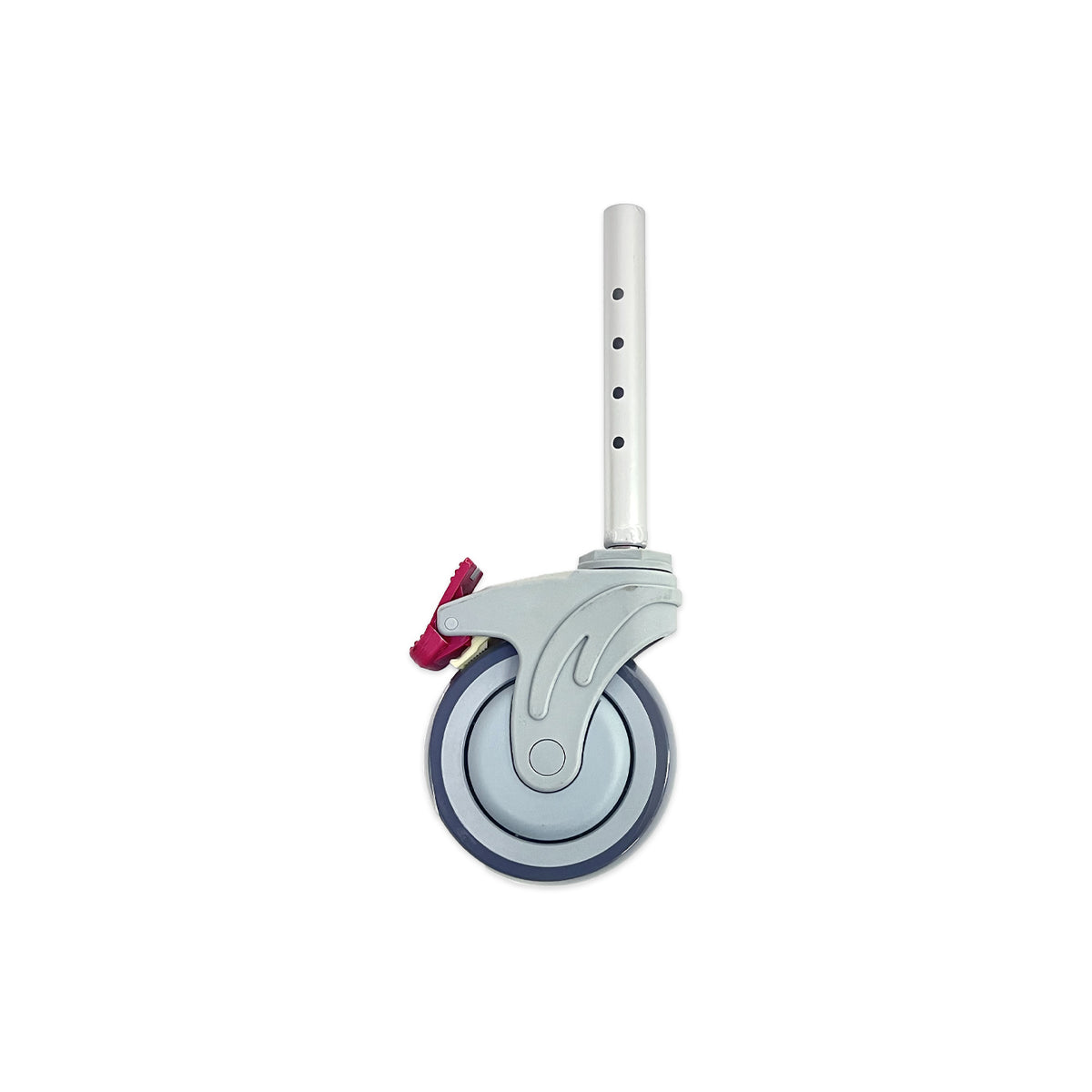 CC Parts: Adjustable Leg with Castor, 5, for commode 307 – Bion SG